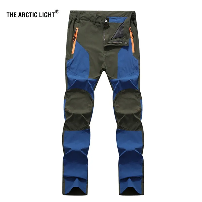 Hiking Pants Wear-resistant and Water Splash Prevention Quick Dry UV Proof Elastic hiking trausers