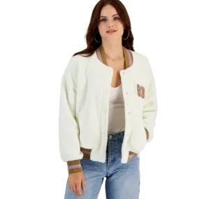 HIPPIE ROSE - 93 Front Sherpa Bomber Jacket