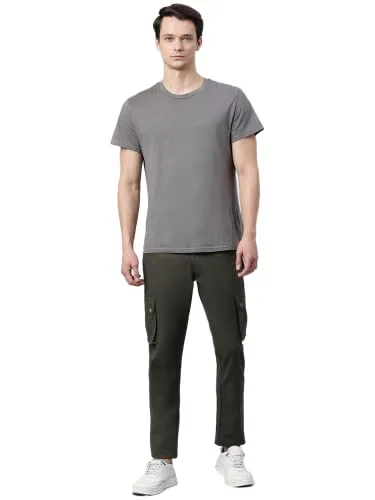 Hubberholme Men's Casual Trousers (HH-8004-38, Green, 38)