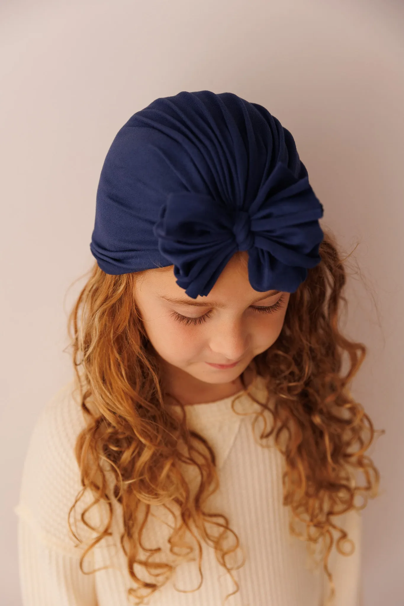 Inessa | Prussian Blue | Classic Headwrap