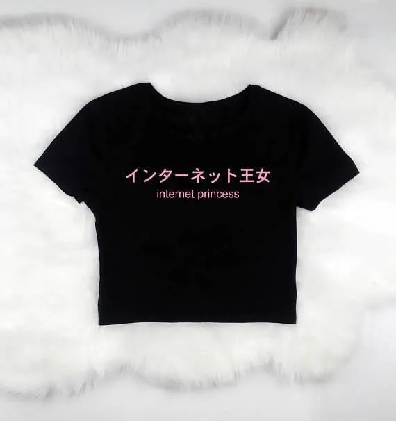 Internet Princess Crop Top