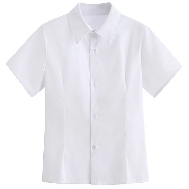 JK School Uniform Short Sleeve Shirt