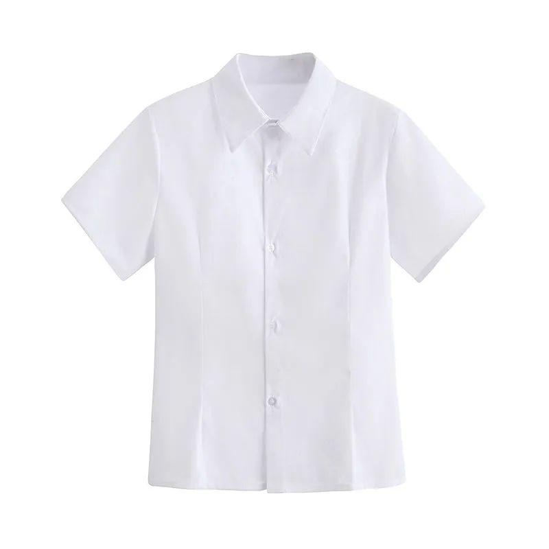 JK School Uniform Short Sleeve Shirt