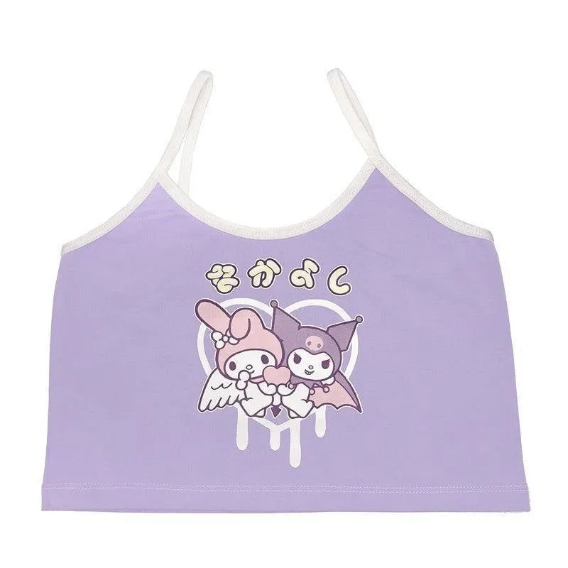 Kawaii Friends Crop Top