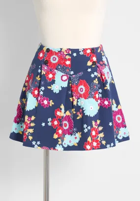 Keeping Score Pleated Skort