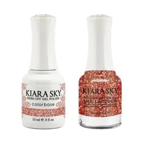 Kiara Sky Classic Gel & Polish Duo - #499 Koral Kicks