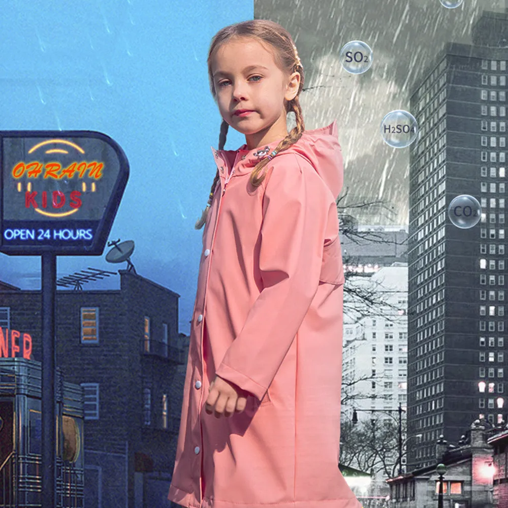 Kid’s Rainproof Windcheater Raincoat