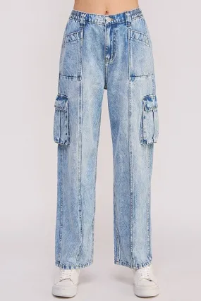 Lizzo Plus High waist Baggy Cargo Jeans