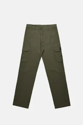 Logo Cargo Pants Army Green