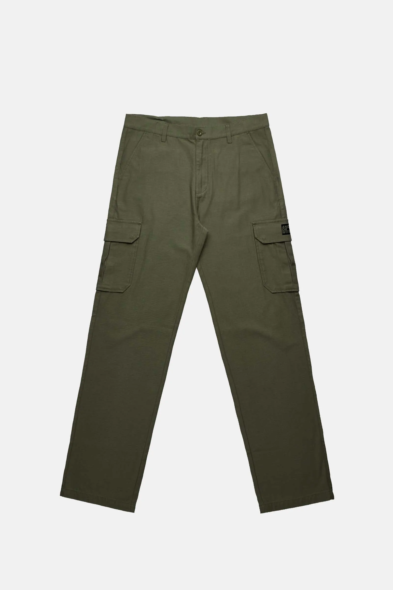 Logo Cargo Pants Army Green