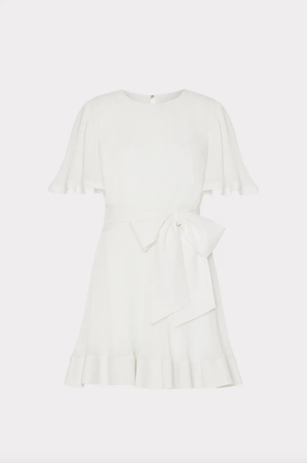 Lumi Pleated Dress - White