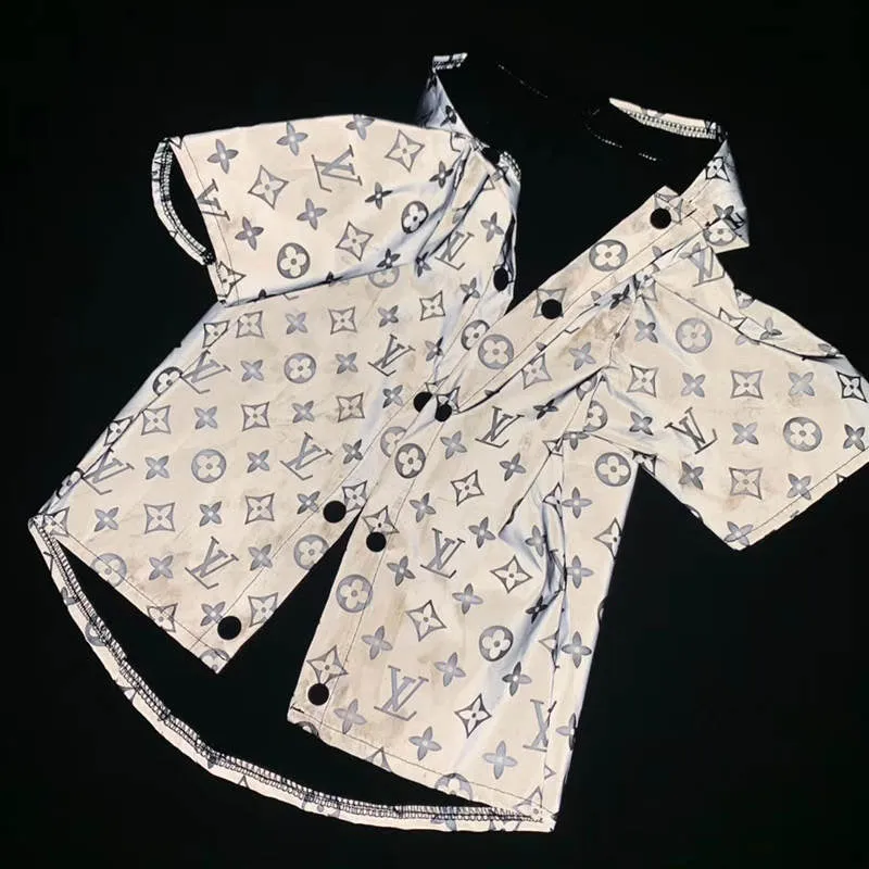 Luxury Monogram Reflective Dog Raincoat - In store NOW