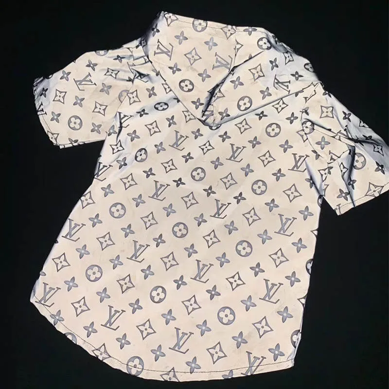 Luxury Monogram Reflective Dog Raincoat - In store NOW