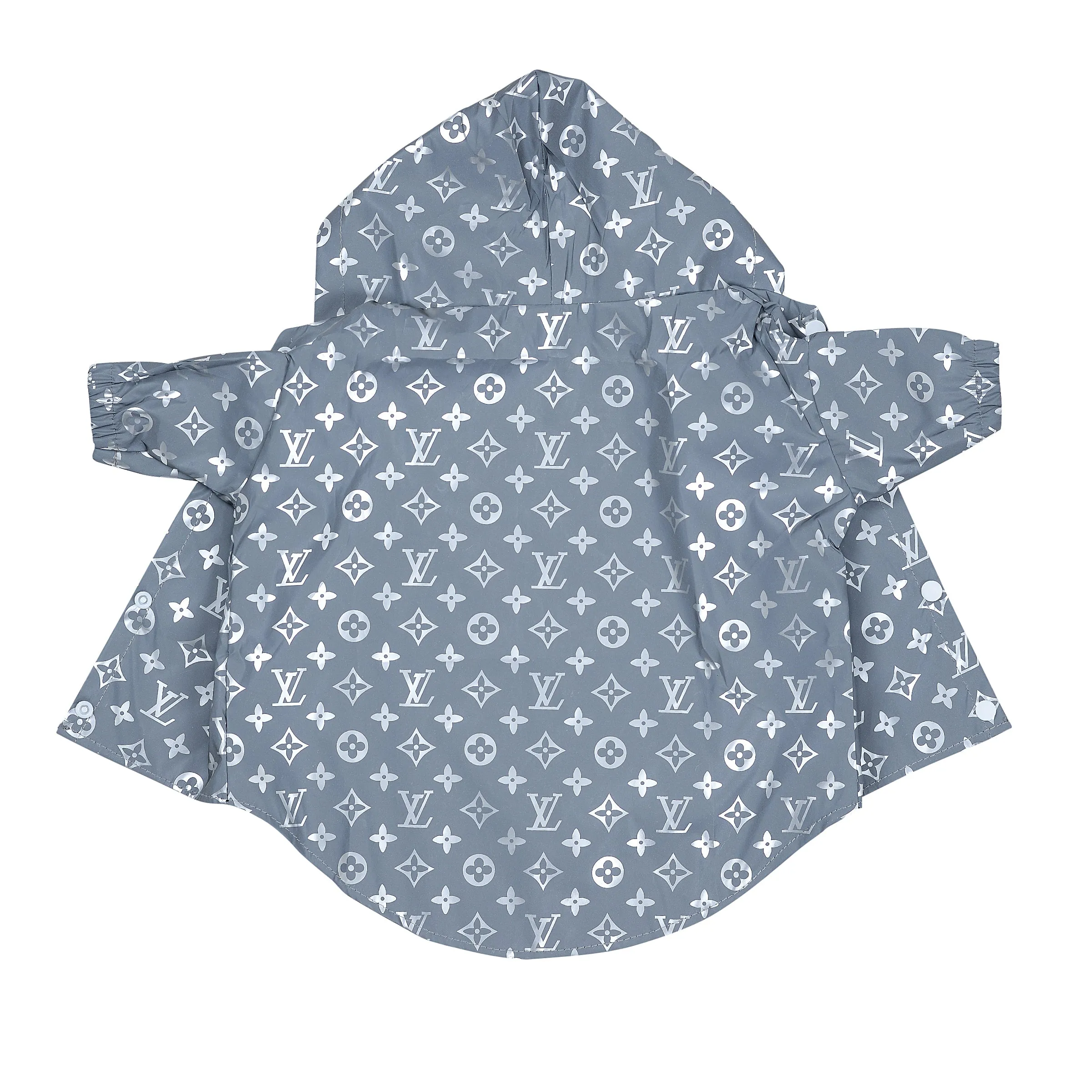 Luxury Monogram Reflective Dog Raincoat - In store NOW