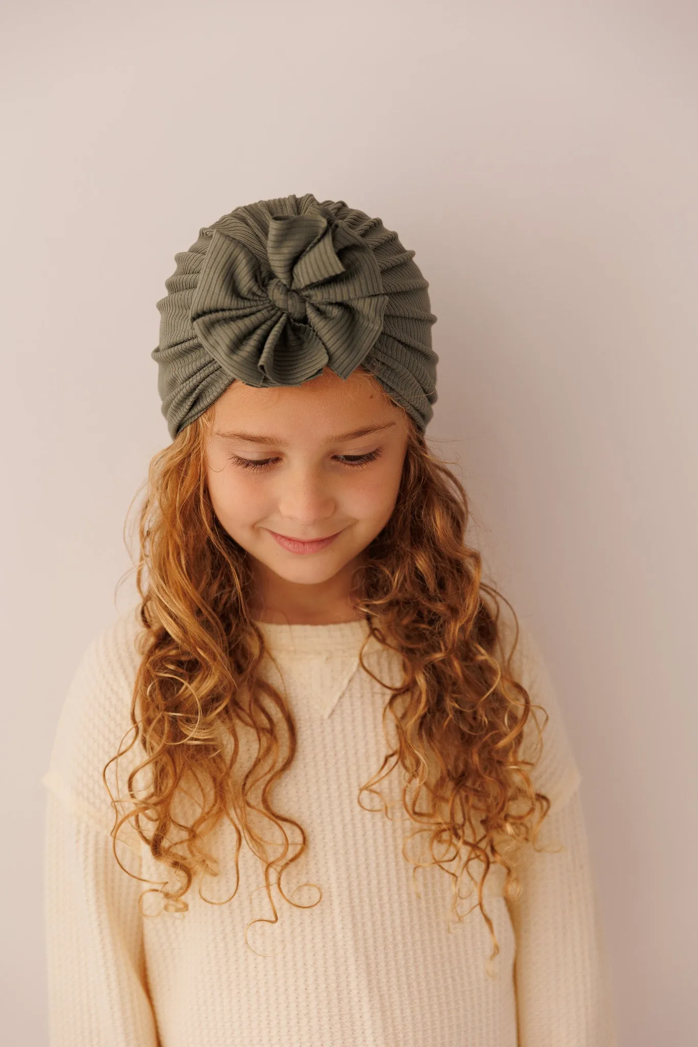 Mackleigh | Sage Grey | Brushed Rib Headwrap