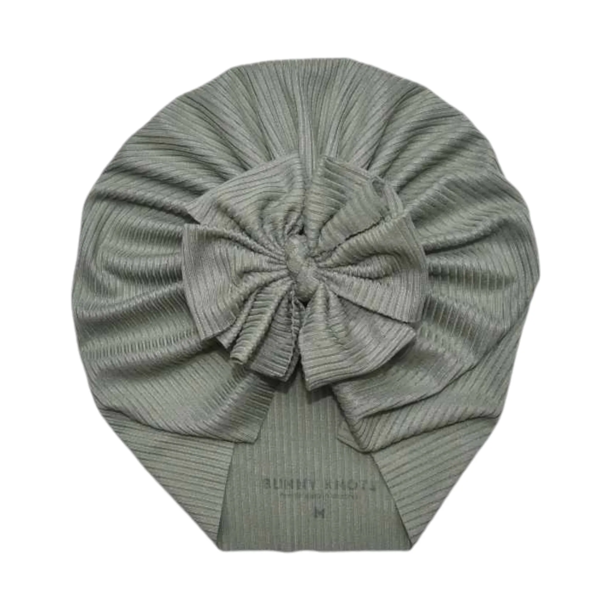 Mackleigh | Sage Grey | Brushed Rib Headwrap