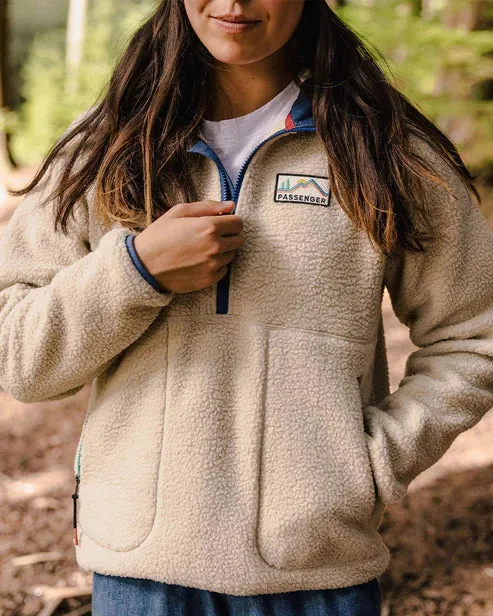 Maine 2.0 1/2 Zip Recycled Sherpa Fleece