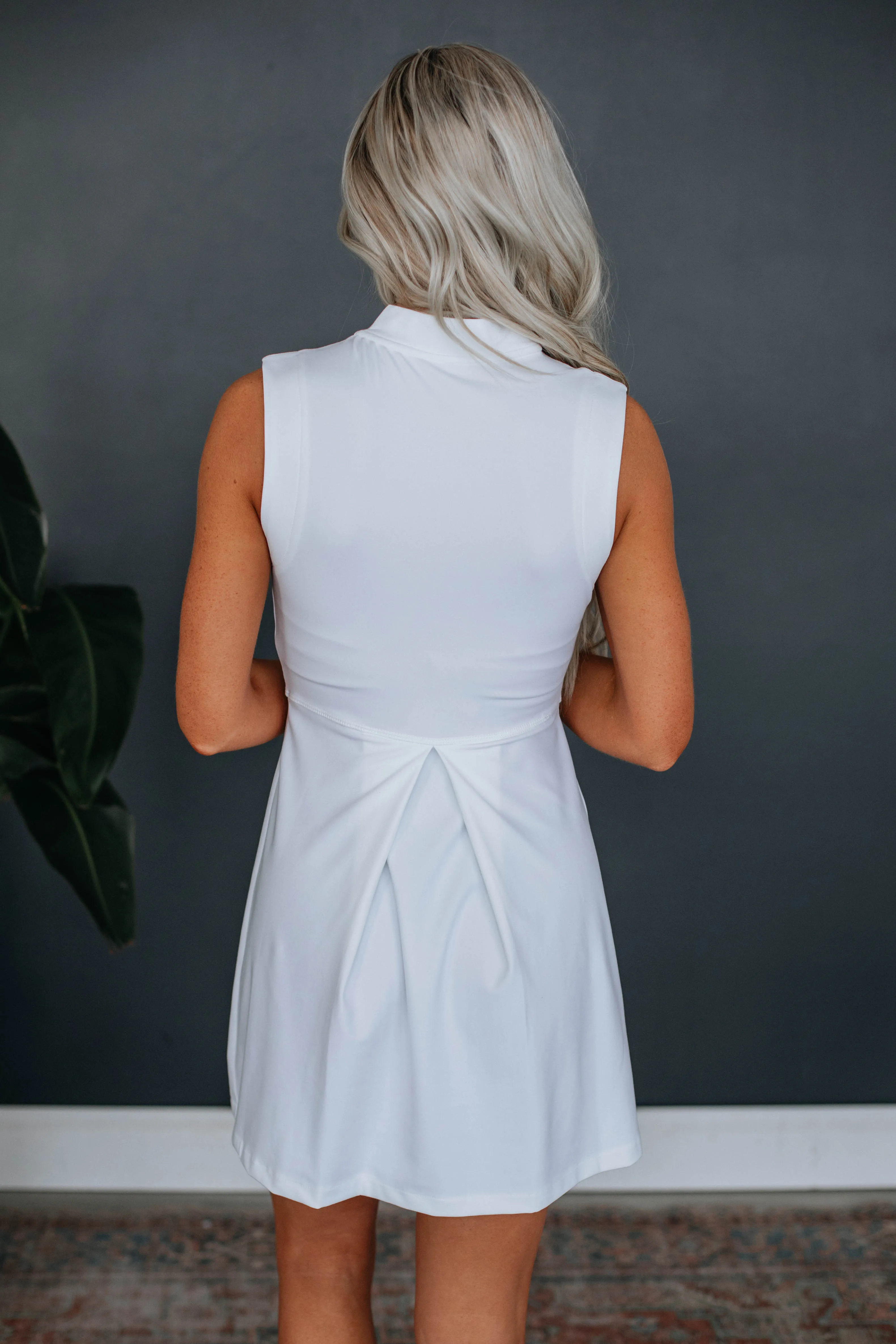 Making My Next Move Dress - Ivory