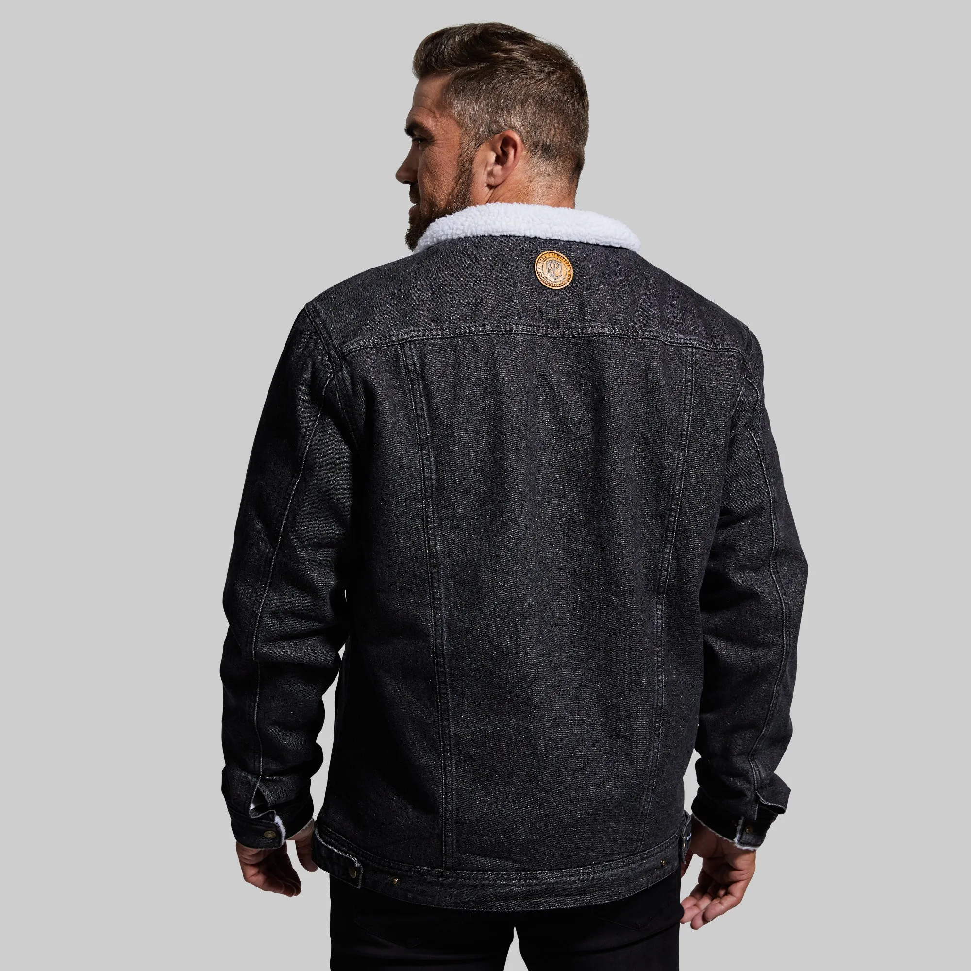 Men's Pioneer Jacket (Black Denim)