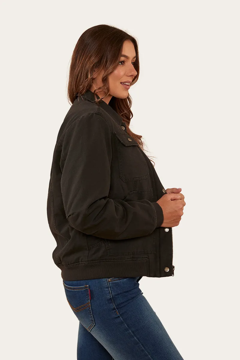 Mulgrave Womens Jacket - Washed Black