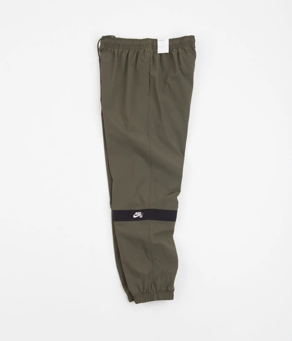 Nike SB Essentials Track Pants - Cargo Khaki / Black