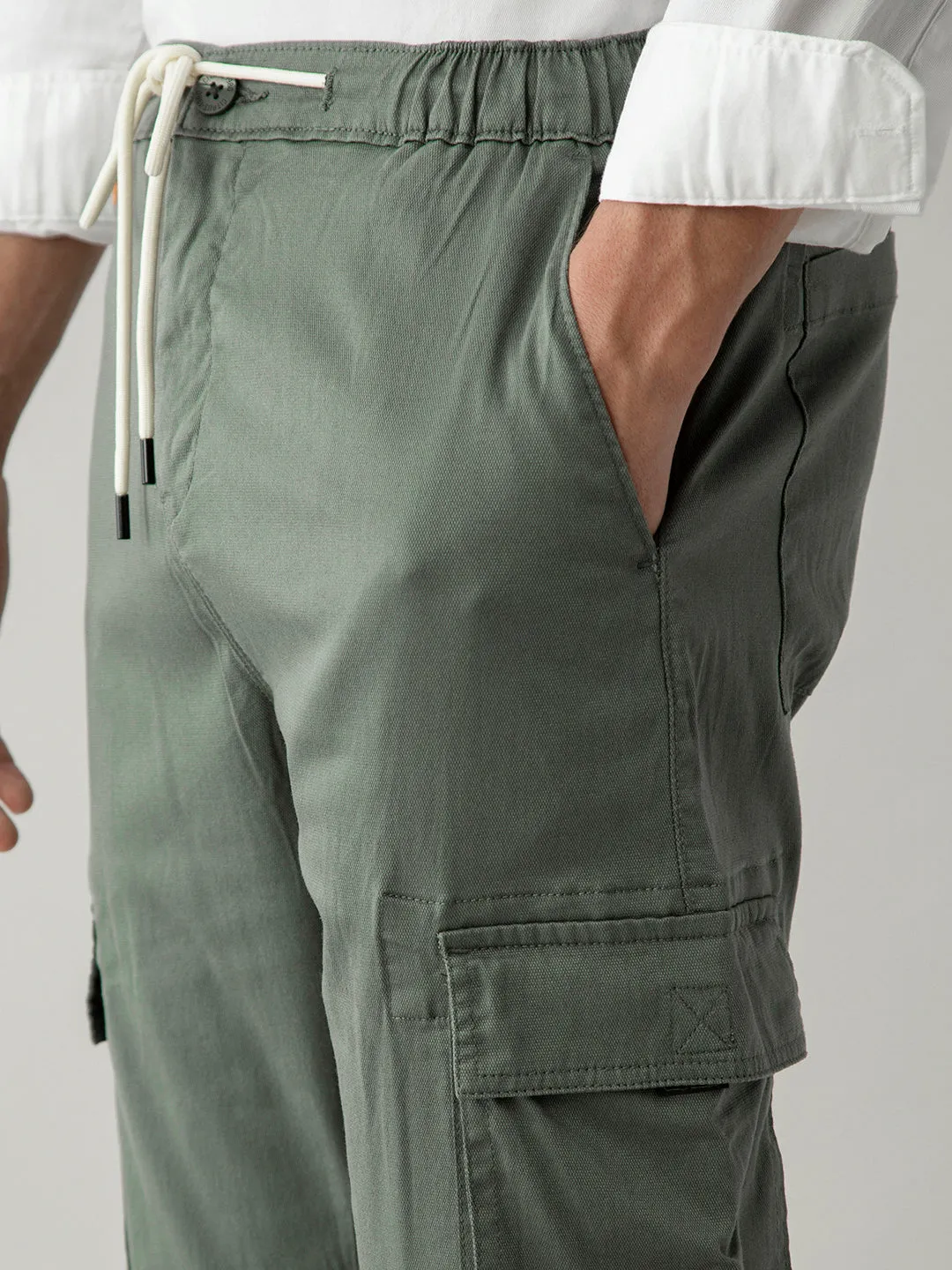 Olive Cargo Pants