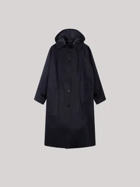 Original below trench oversized hood | navy