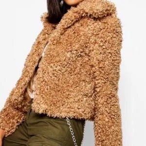 Oversized Sherpa Teddy Coat