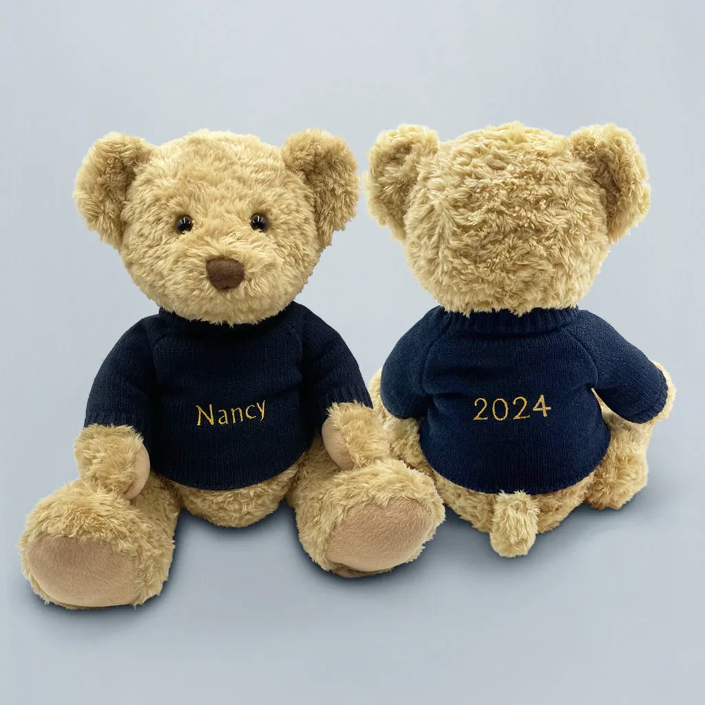 Personalised Christmas Year Bernard Bear