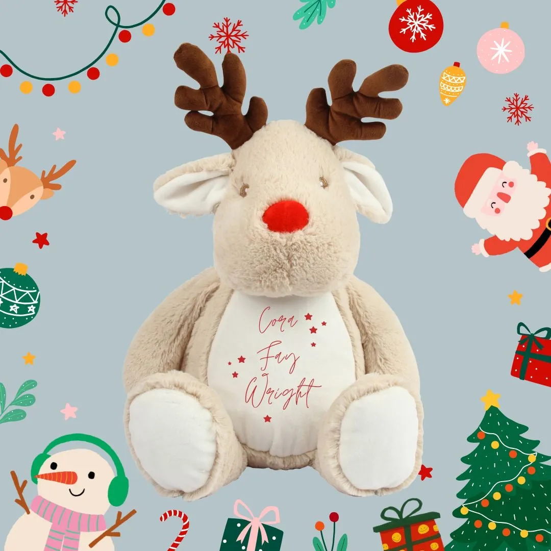 Personalised Reindeer Bear