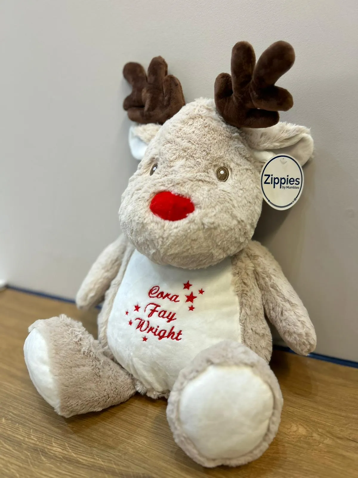 Personalised Reindeer Bear