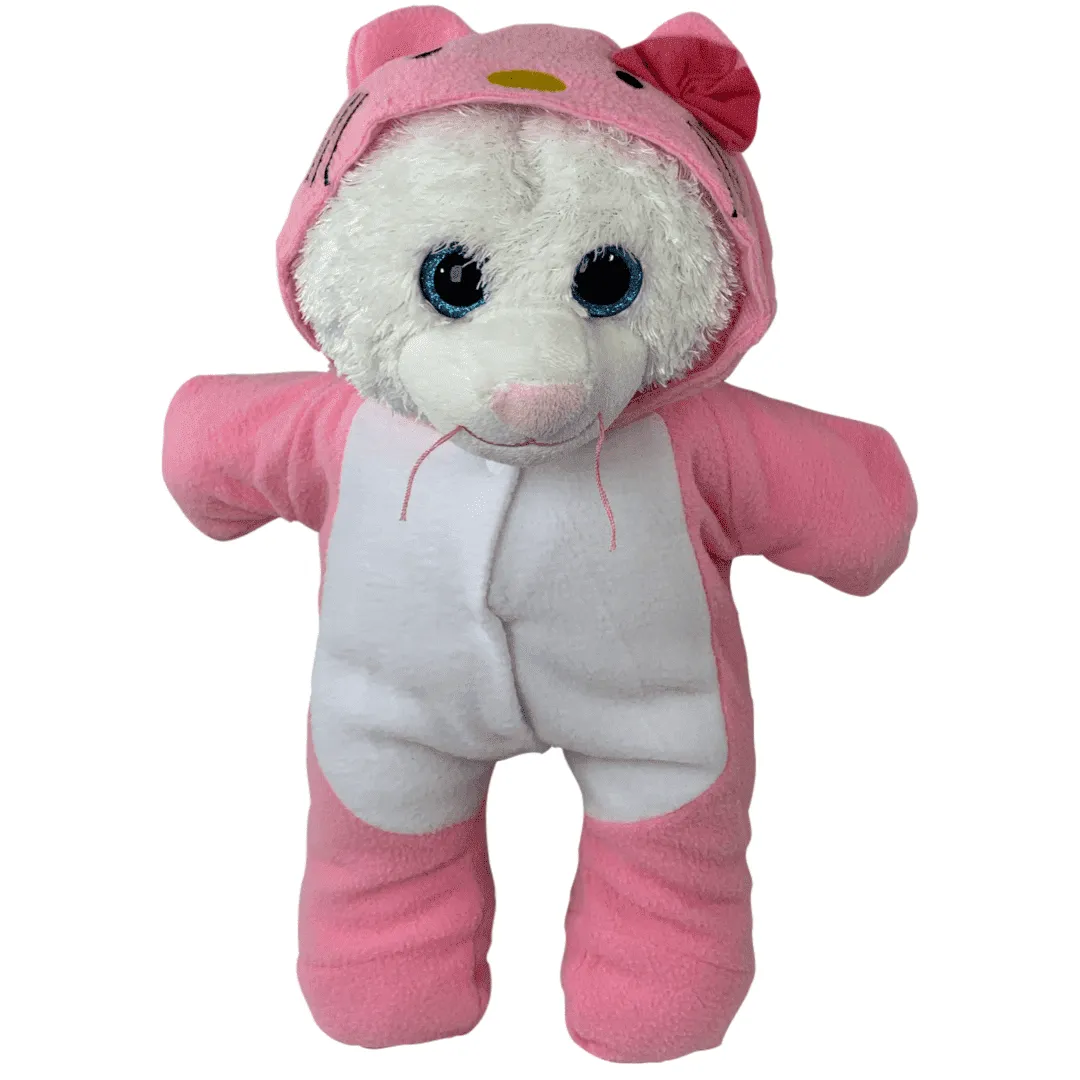 Pink Kitty Onesie Marshmallow Cat Gift Set