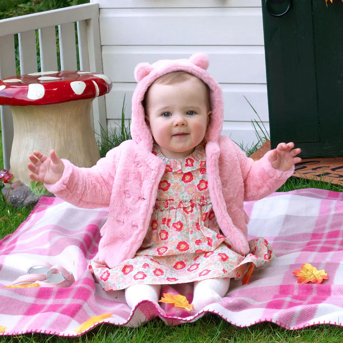 Pink Teddy Coat