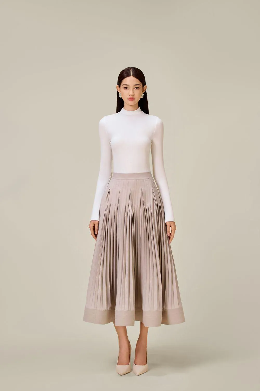 Pleated Skirt