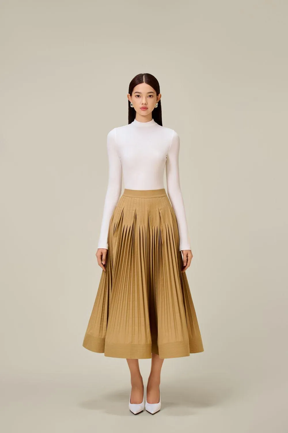 Pleated Skirt