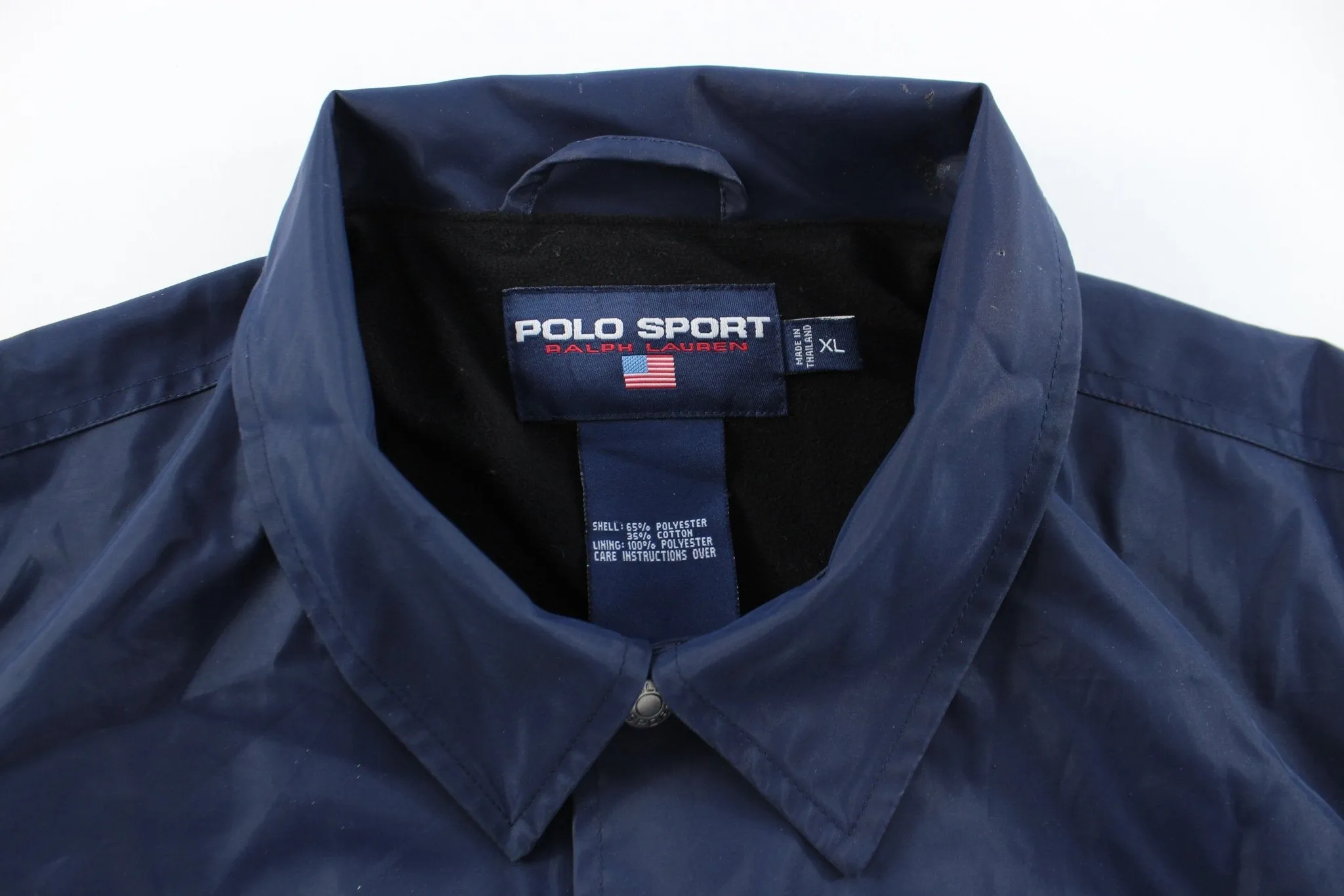 Polo Sport Ralph Lauren Navy Blue Raincoat