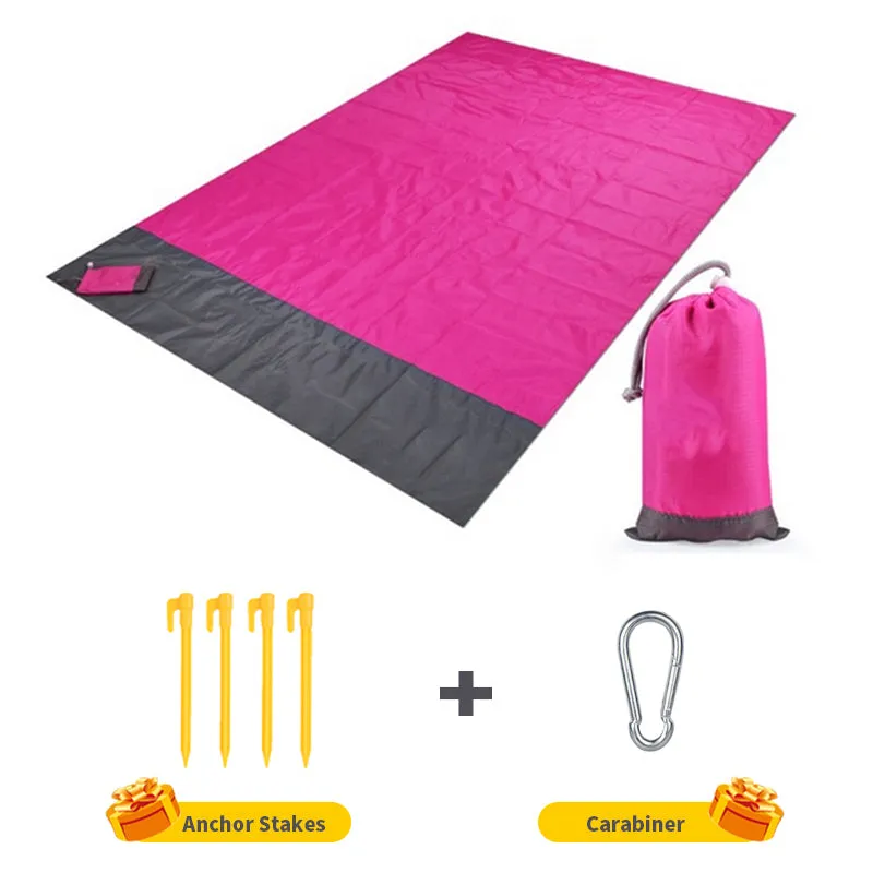 Portable Folding Camping Mat Waterproof Pocket Beach Blanket