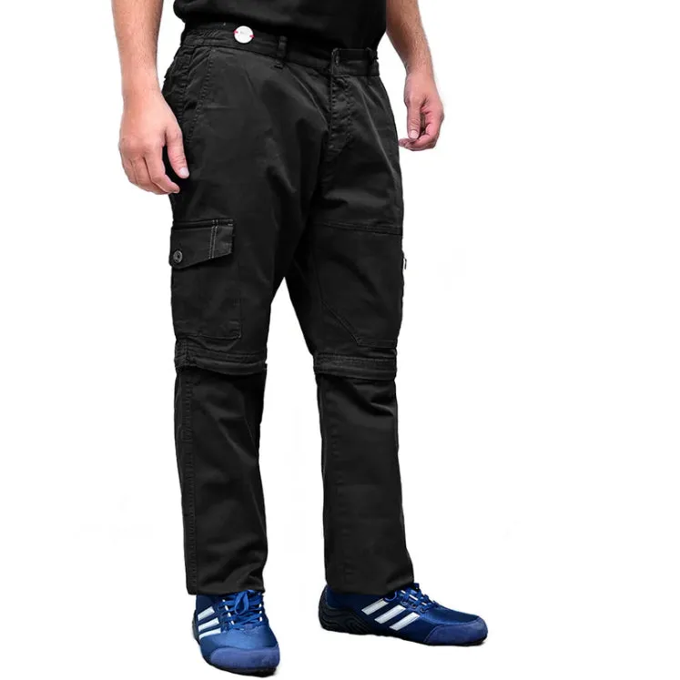 PR - Men 'Black' Trousers cum Shorts Cargo PR181