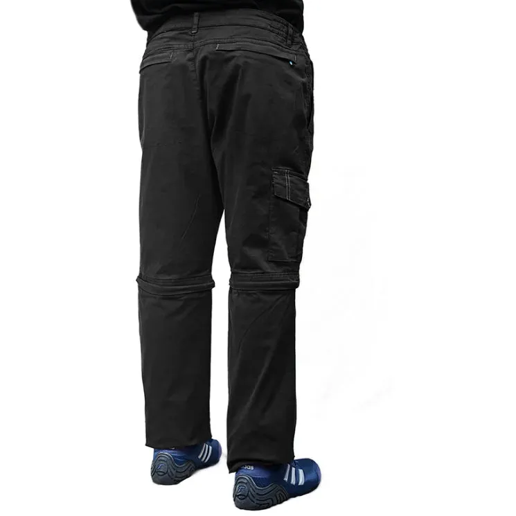 PR - Men 'Black' Trousers cum Shorts Cargo PR181