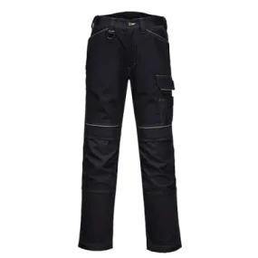 PW3 Men's Urban Elasticated Waist Kneepad Work Trousers Portwest T601