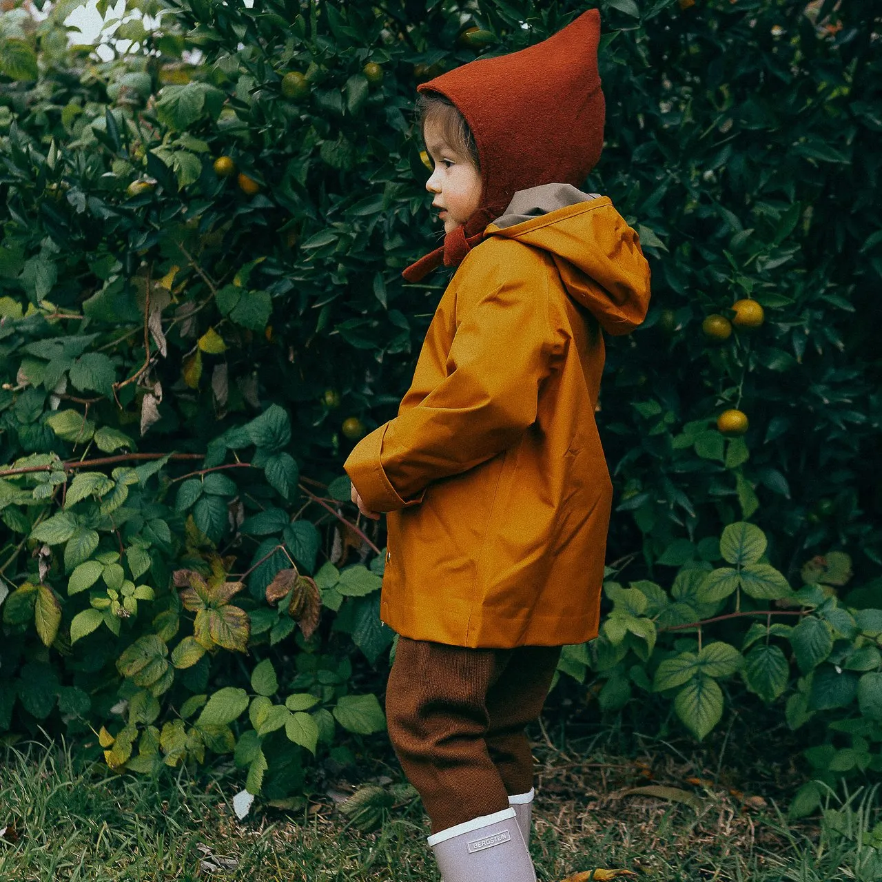 Rain Coat for Kids 100% recycled PET - Arbutus (1-2y) *Last ones