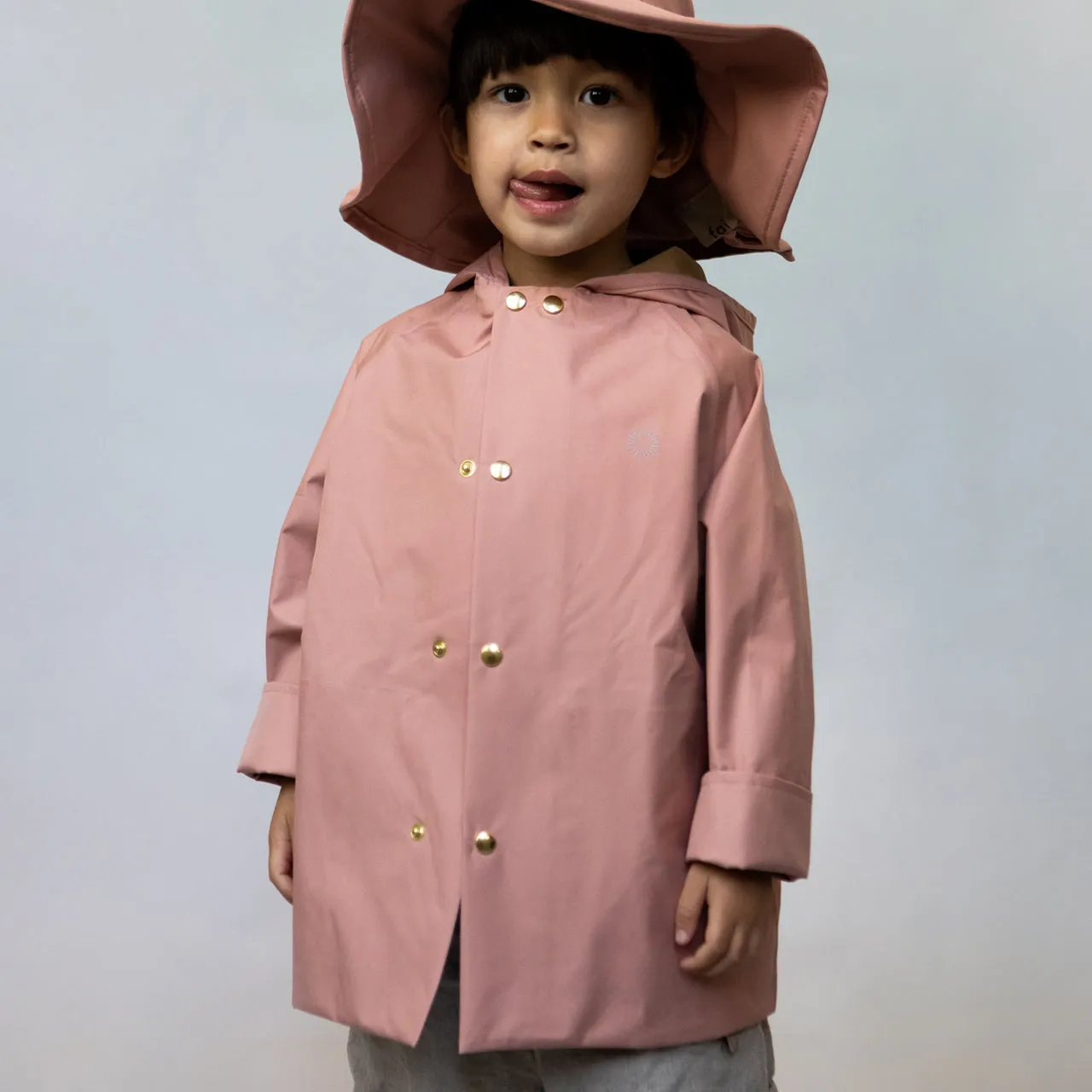 Rain Coat for Kids 100% recycled PET - Arbutus (1-2y) *Last ones