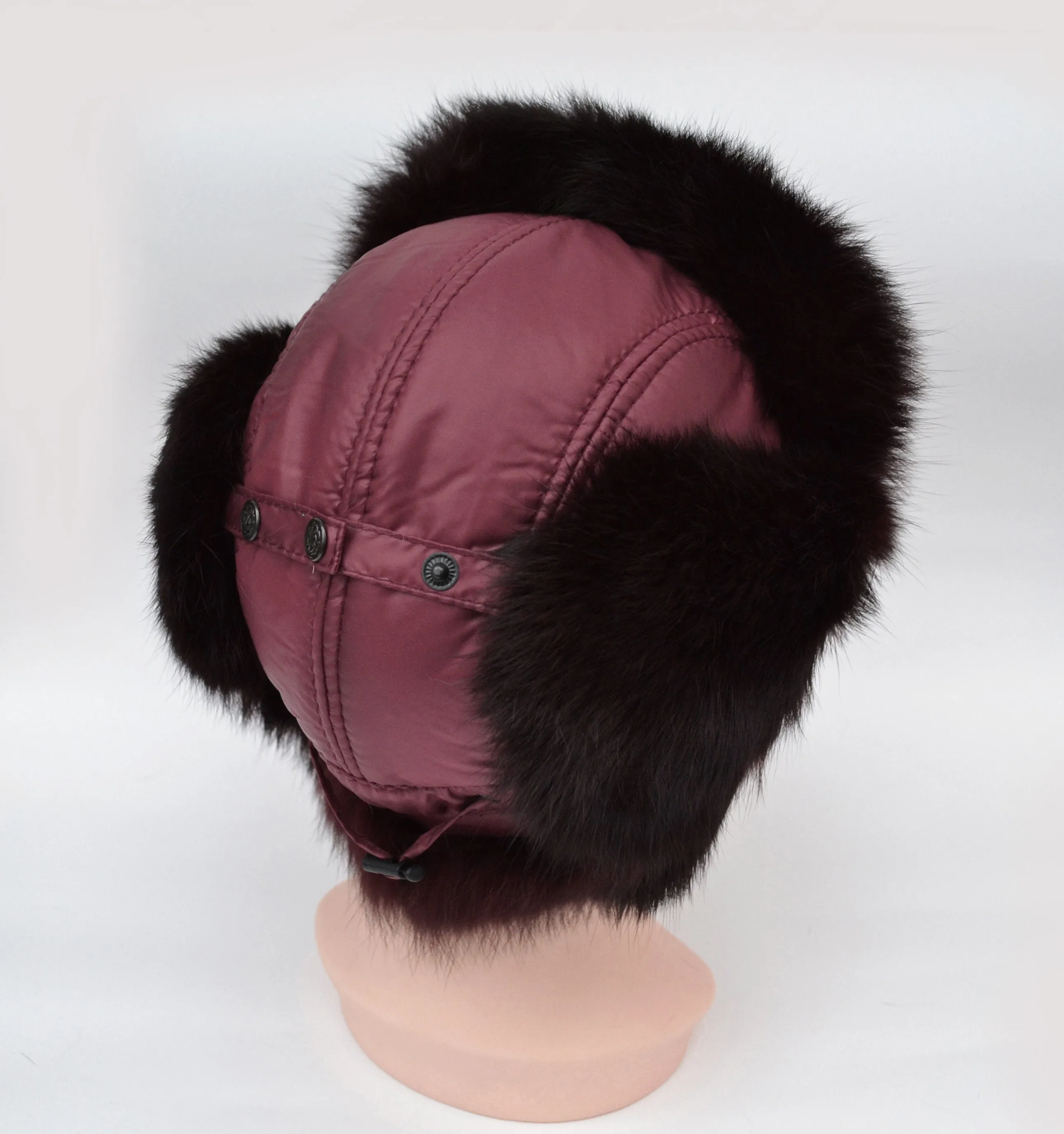 READY to SHIP Ear Flap Hat, Rabbit Fur Kids Hat, Ushanka Hat, Child Hat, Fur Hat with Ear Flaps, Childs Fur Hat, Trapper Hat, Girl Hat, Fur