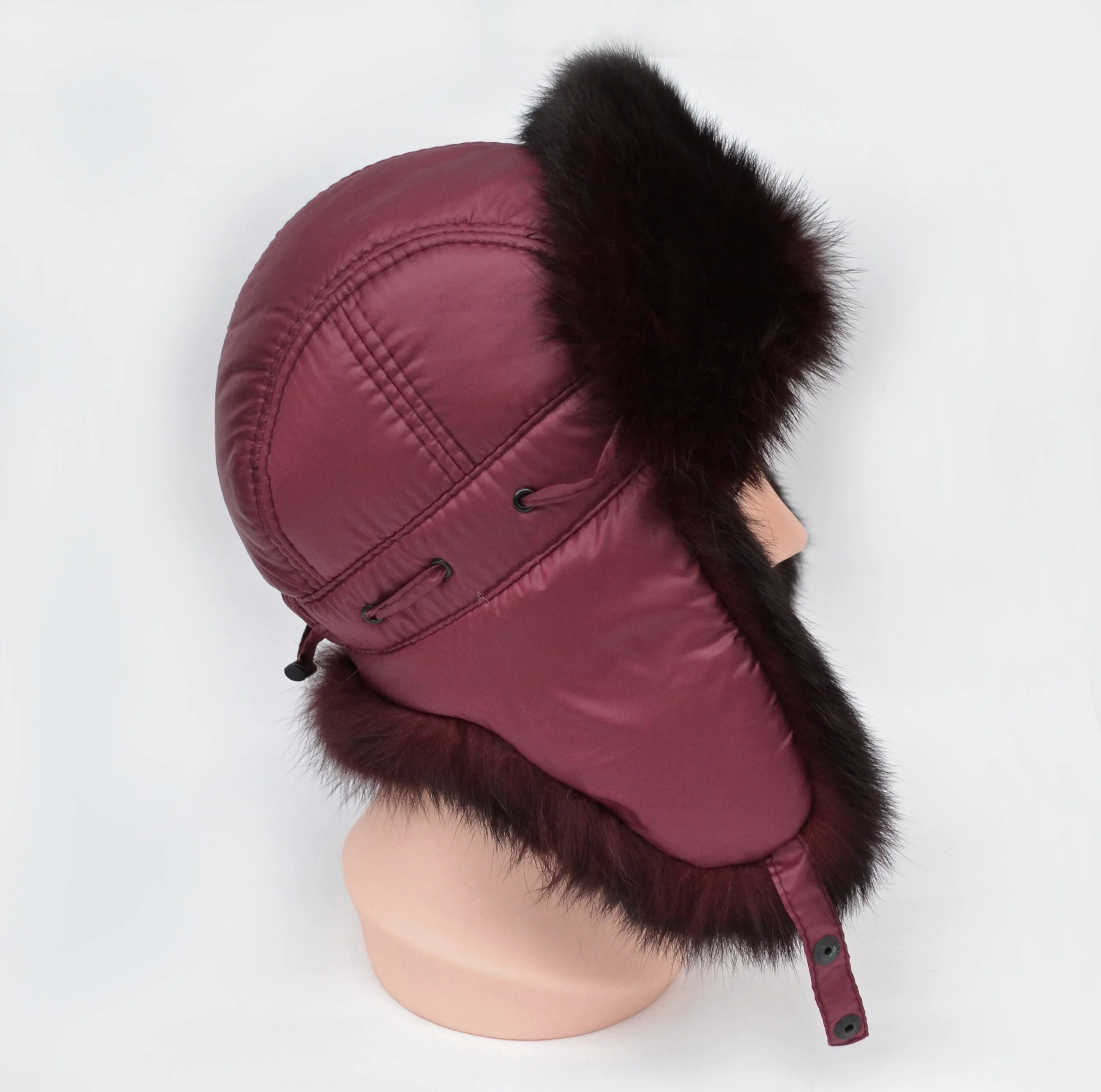 READY to SHIP Ear Flap Hat, Rabbit Fur Kids Hat, Ushanka Hat, Child Hat, Fur Hat with Ear Flaps, Childs Fur Hat, Trapper Hat, Girl Hat, Fur