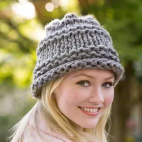 Red Heart Knit City Chic Hat