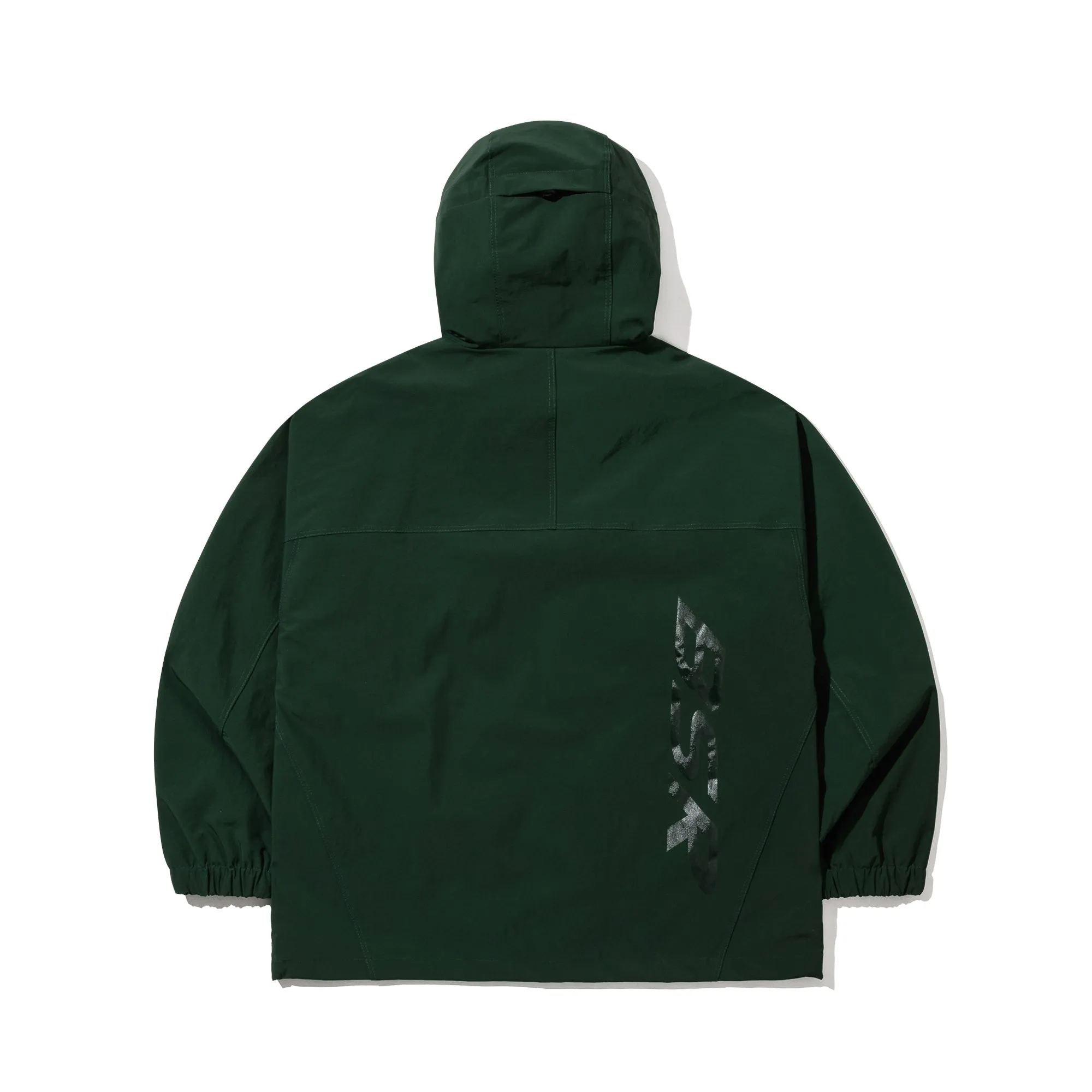 REFINED HOODED JACKET DARK GREEN