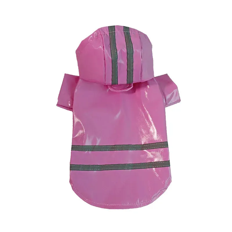 Reflective Waterproof Dog Raincoat for Small Pets