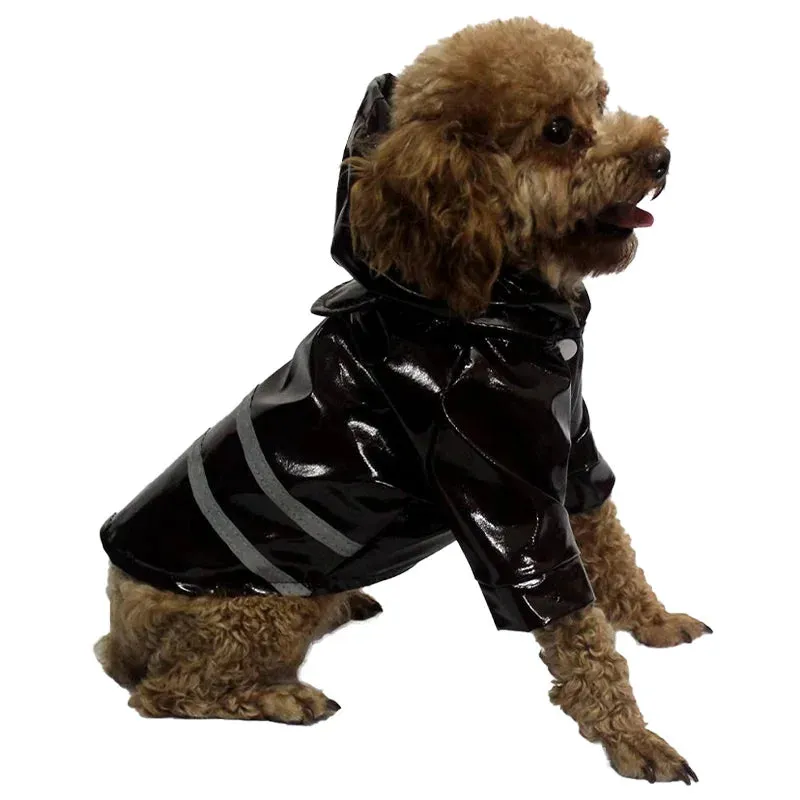 Reflective Waterproof Dog Raincoat for Small Pets