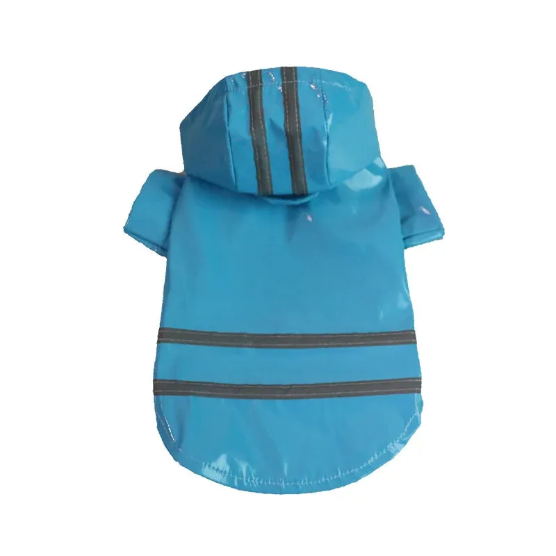 Reflective Waterproof Dog Raincoat for Small Pets