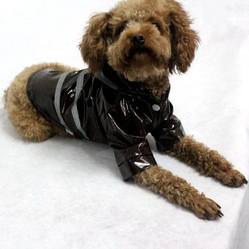 Reflective Waterproof Dog Raincoat for Small Pets